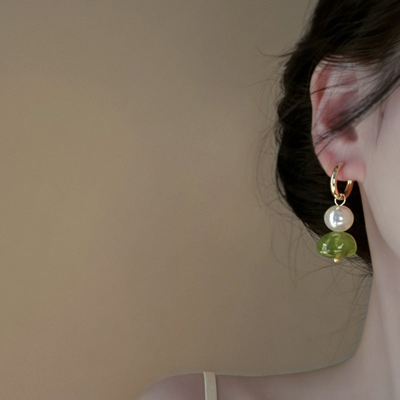 Irregular Round Earrings