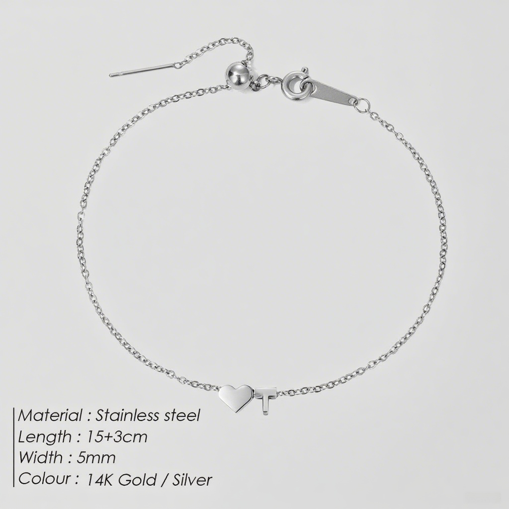 26 letter DIY women's bracelet