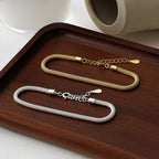 Italian Plain Chain bracelet