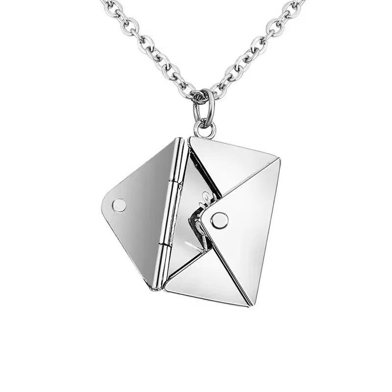 Envelope necklace