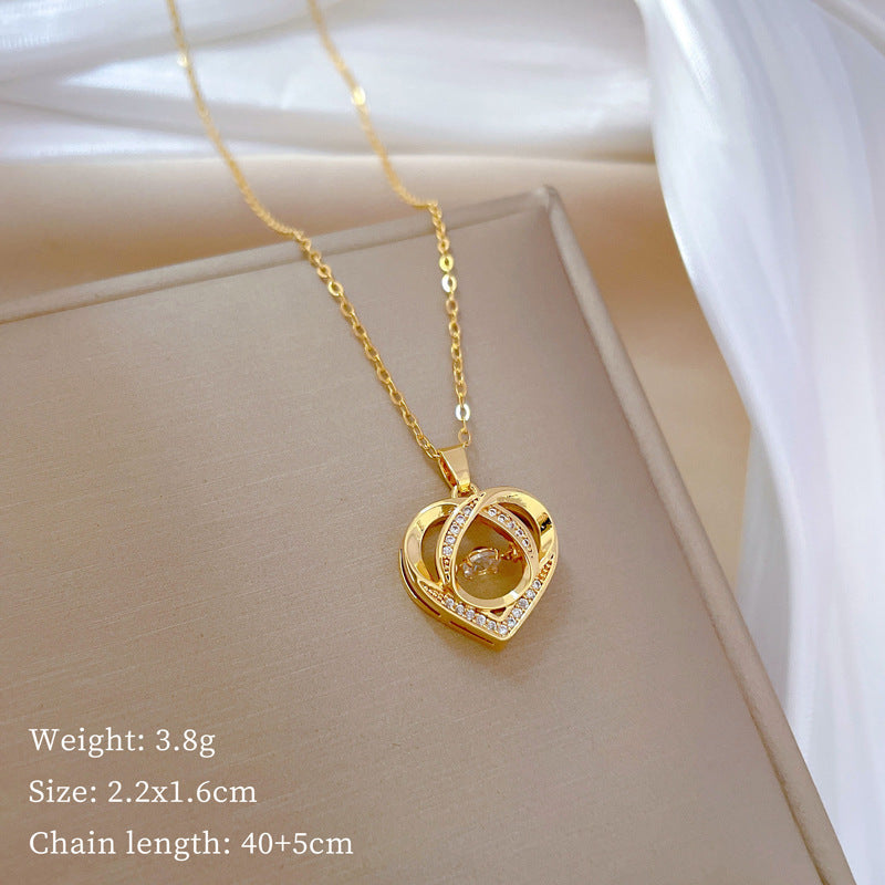 Golden Pendant Necklace