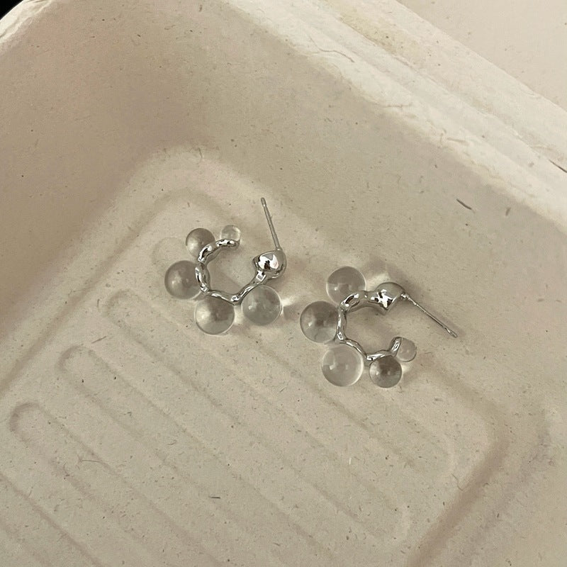 Crystal Hoop Earrings