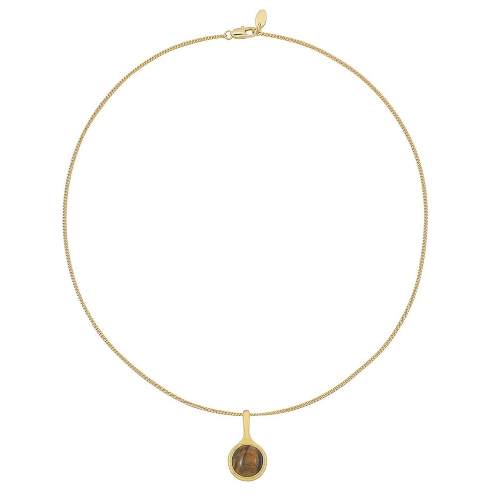 Tiger Eye Beads Necklace