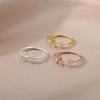 26 Letter Finger Ring
