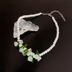 Lily Of The Valley Pearl Necklace