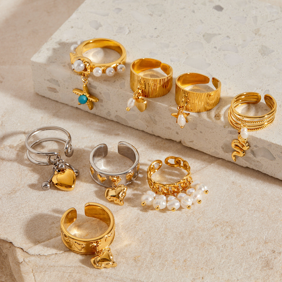 Stainless Steel Pendant Ring