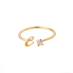 26 Letter Finger Ring