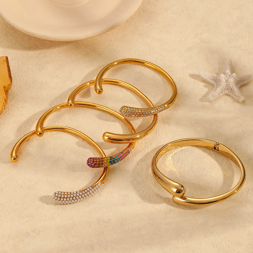 Bangle Zircon Bracelet