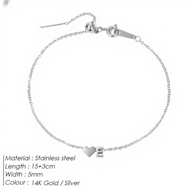 26 letter DIY women's bracelet