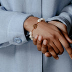 Natural Pearl Flower Chain Necklace