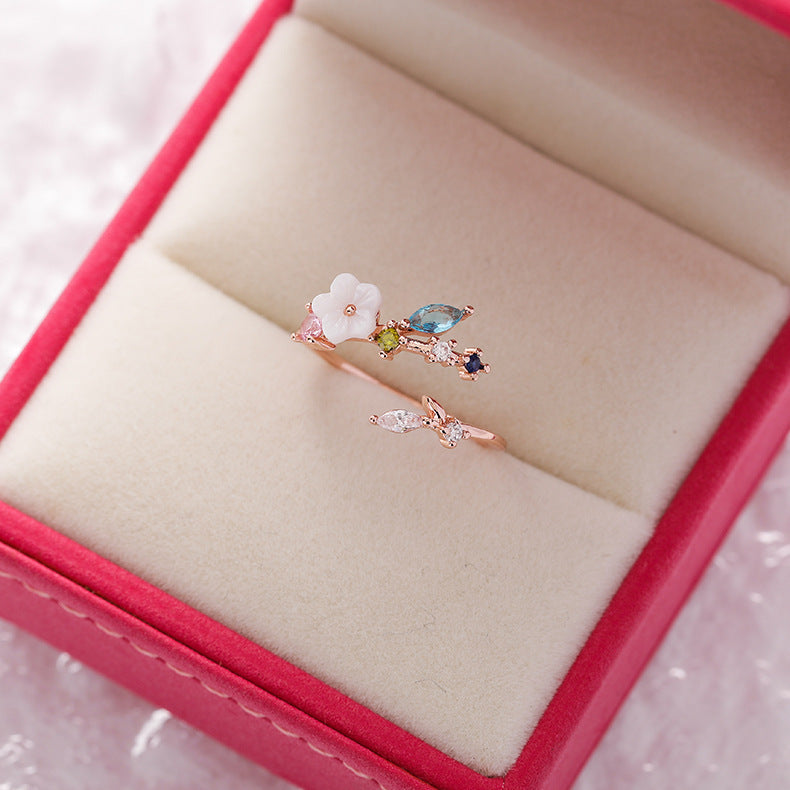 Crystal Micro-Setting Ring