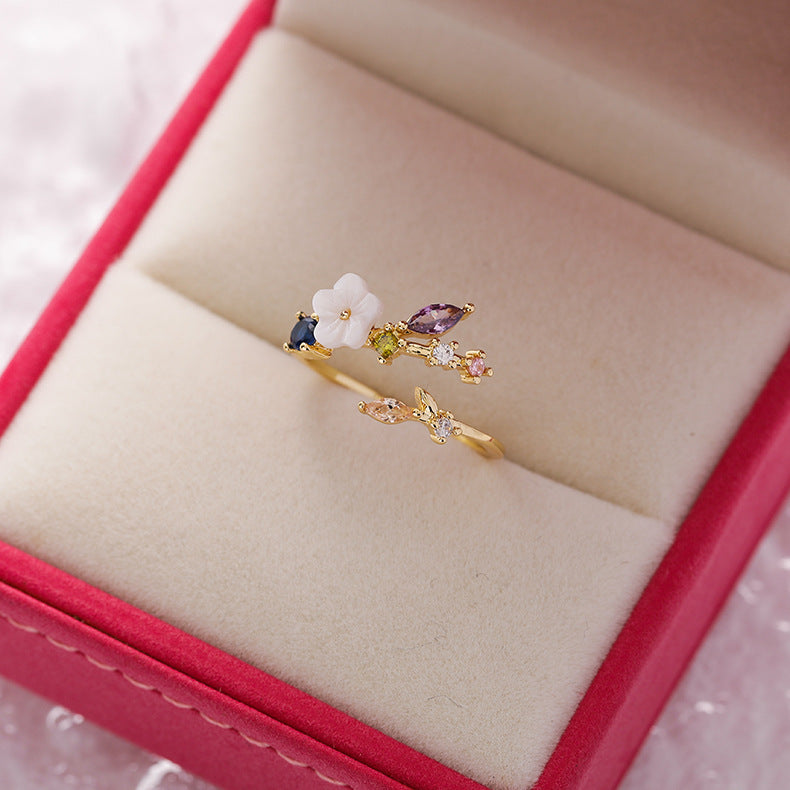 Crystal Micro-Setting Ring