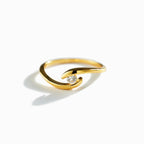 Solitaire Glossy Ring