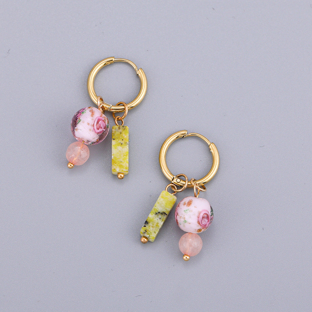 Porcelain Portuguese  Earrings