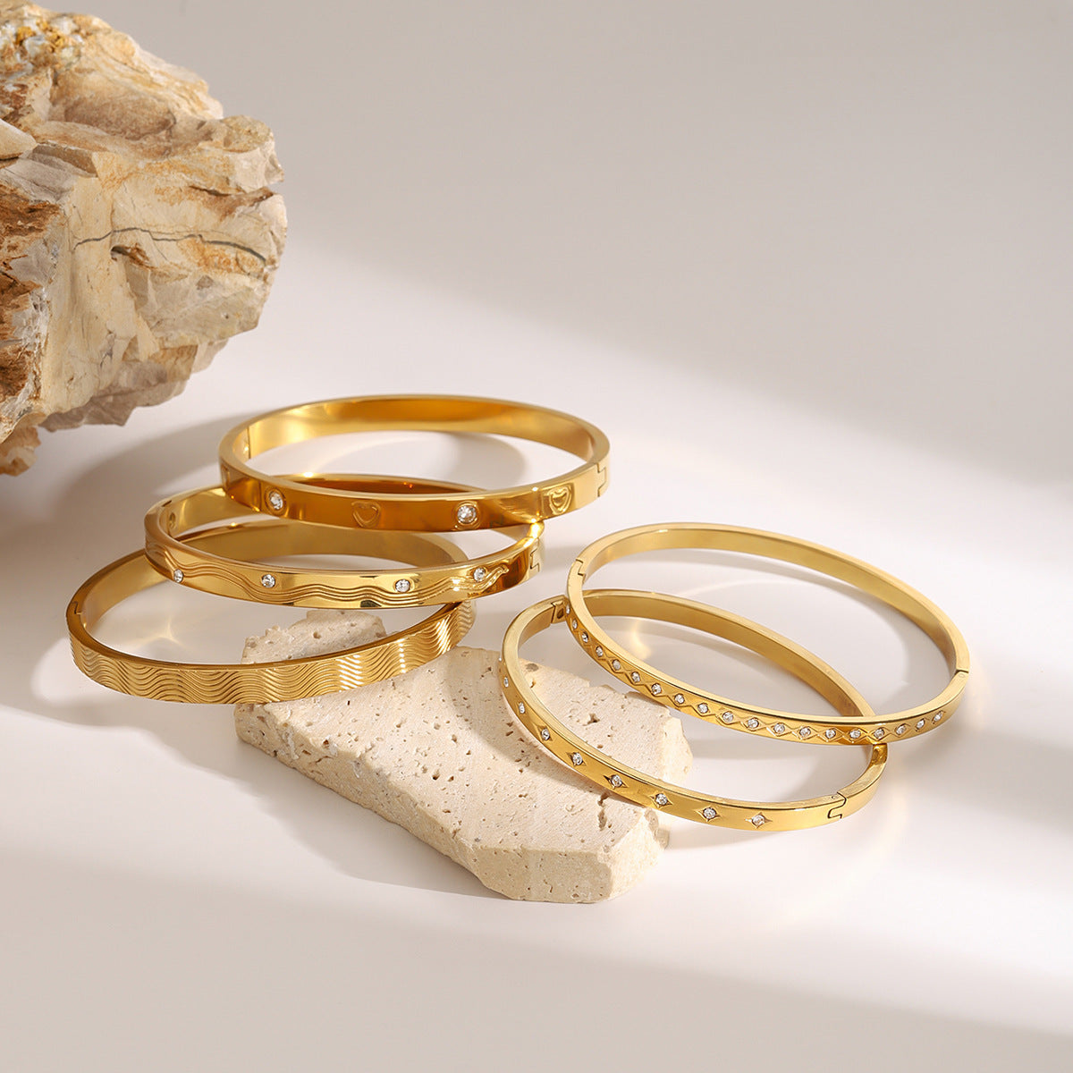 Stainless Steel Buckle Bracelet