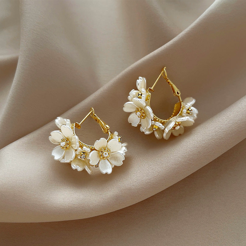 Elegant Flower Earrings