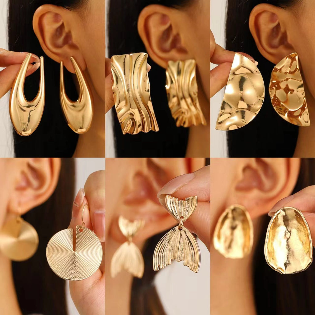 Irregular Stud Earrings