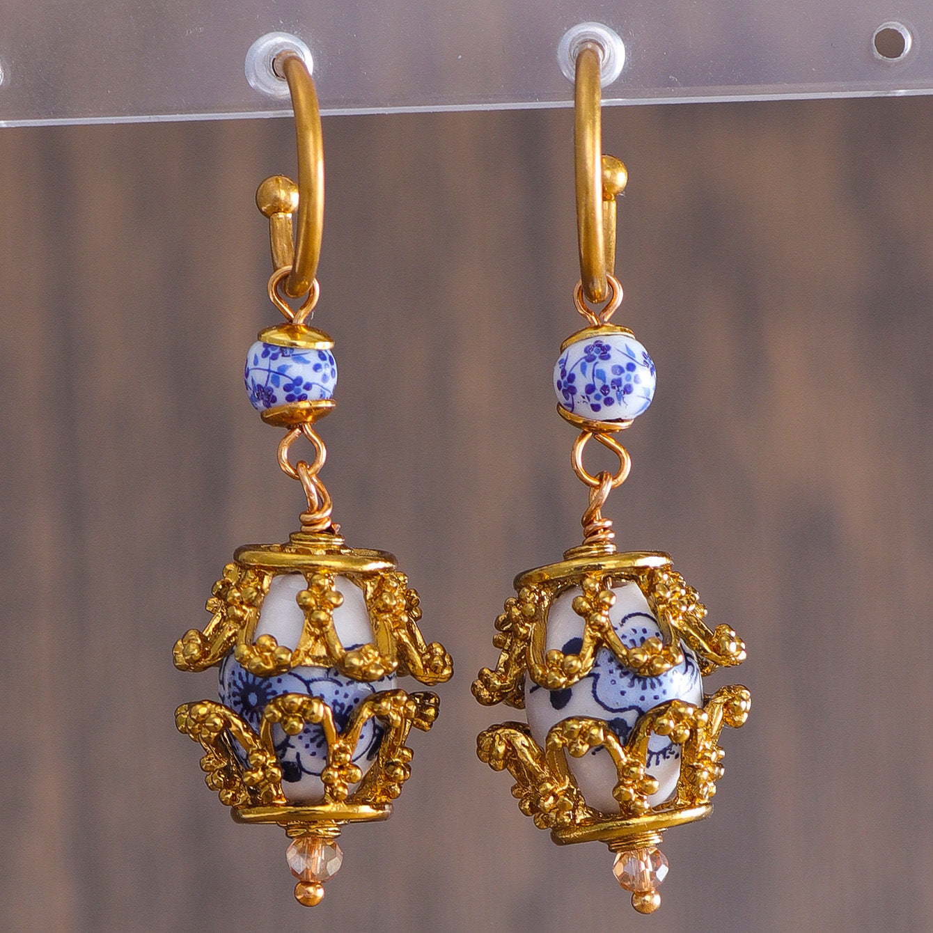 Barroco Porcelain earrings