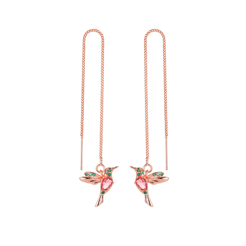 Beija-Flor Crystal Earrings