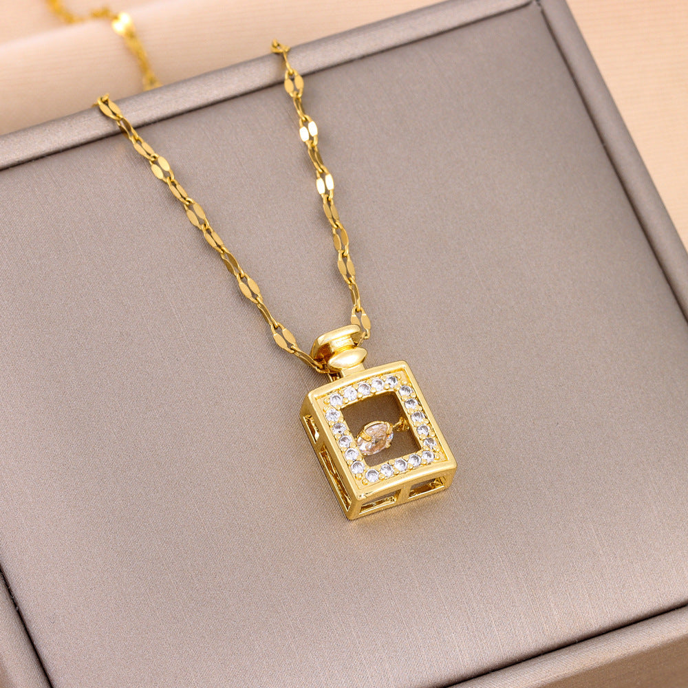 Golden Pendant Necklace