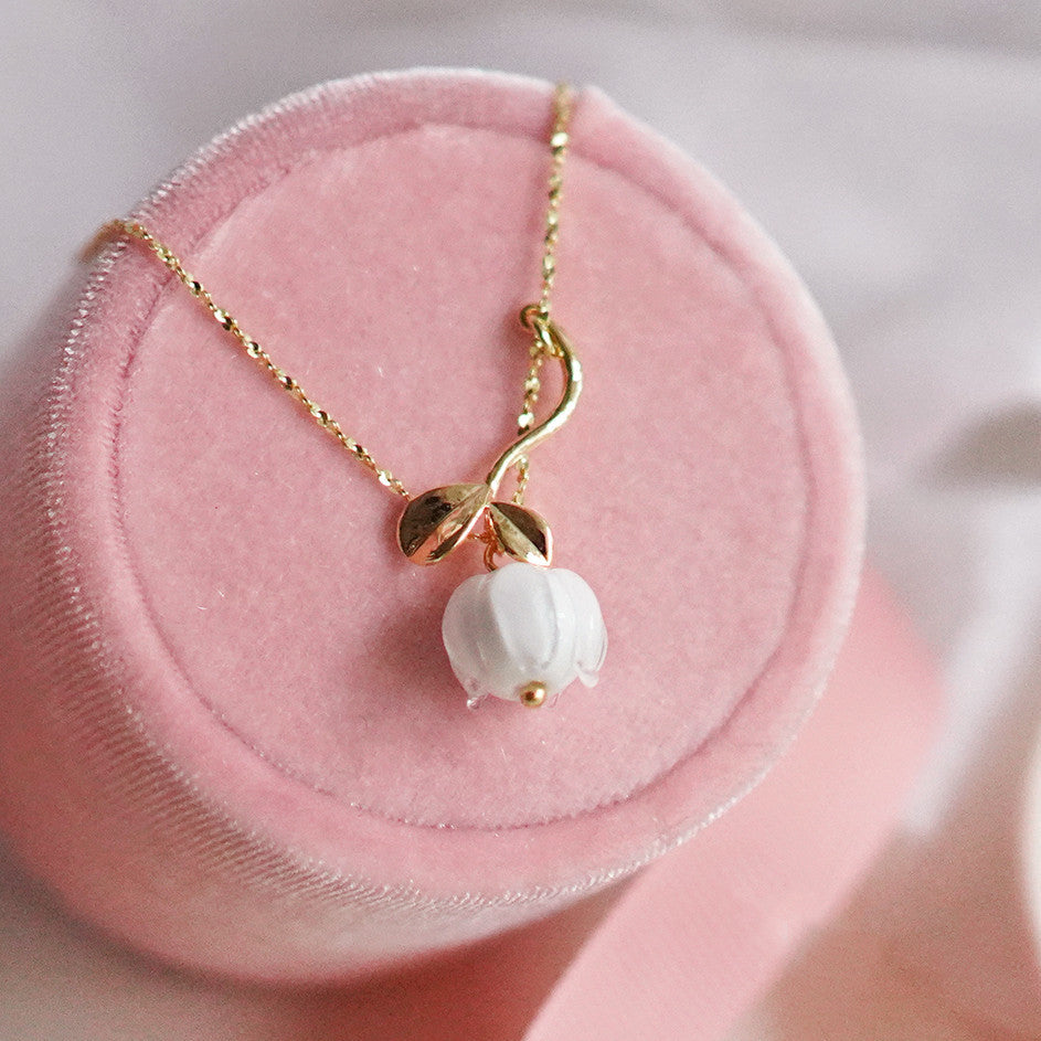 925 Silver Floral Necklace