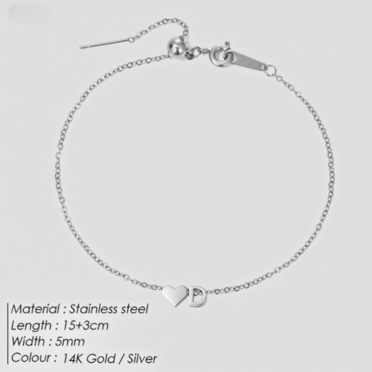 26 letter DIY women's bracelet