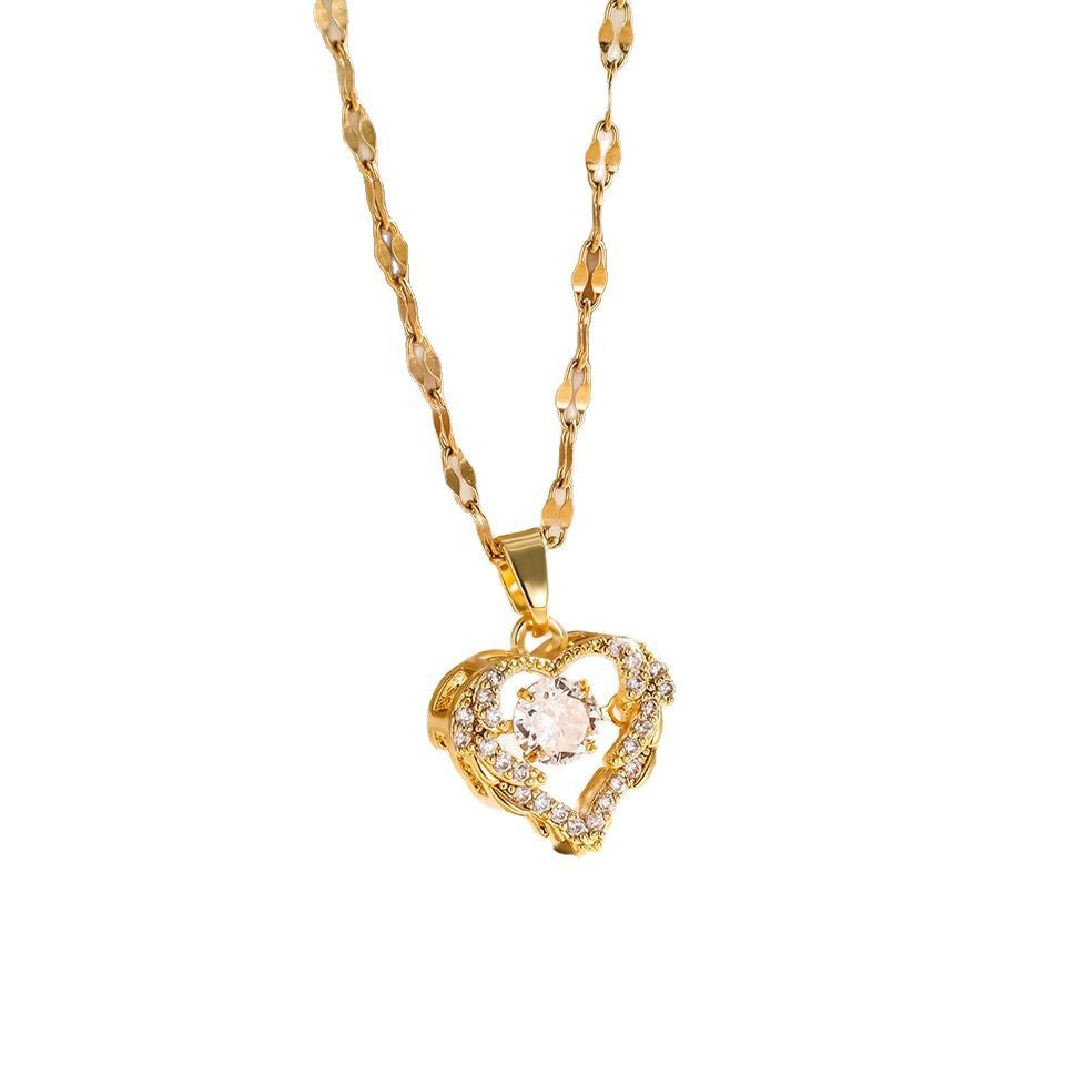 Golden Pendant Necklace