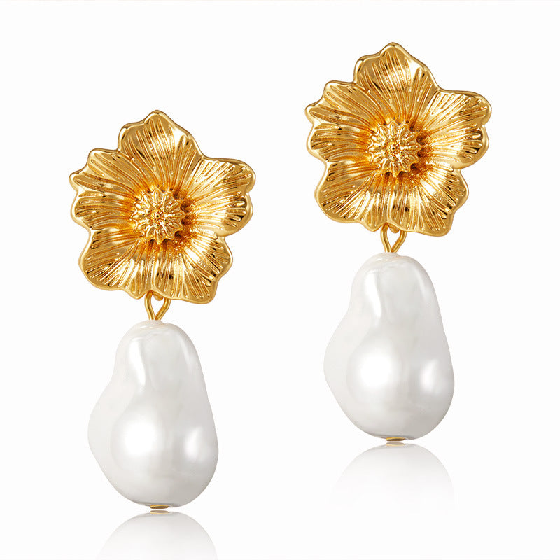 Baroque Flower Earrings