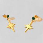Stainless Steel Star Earrings