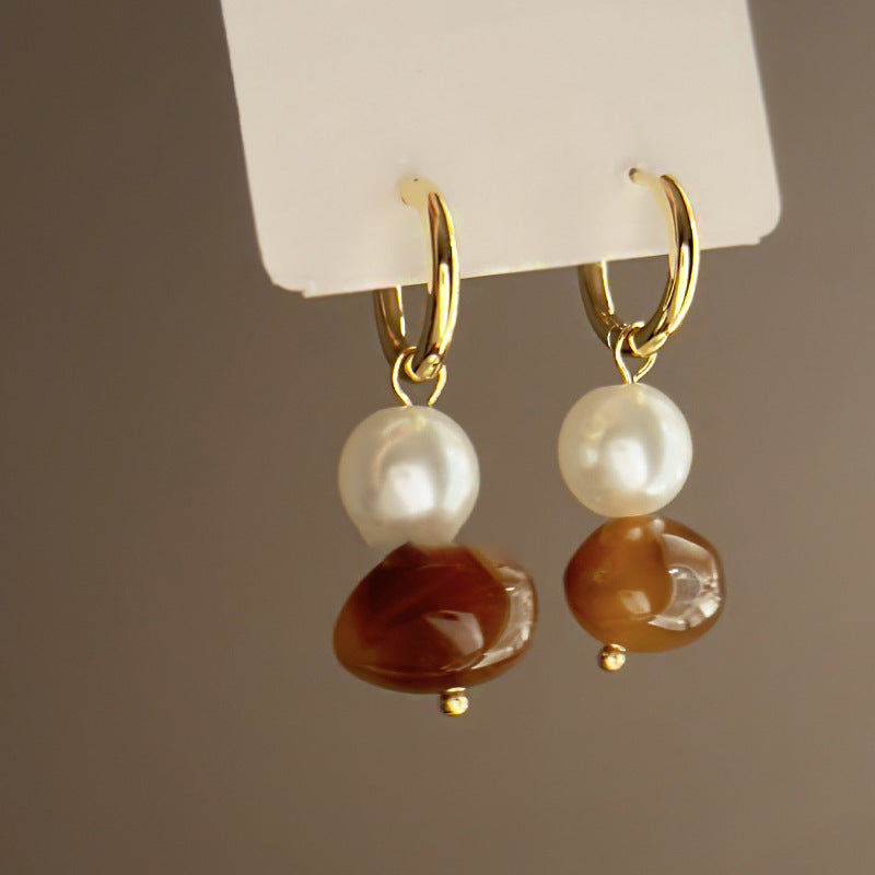 Irregular Round Earrings