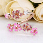 Flower Petal Pink Ring