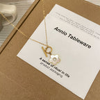 Retro Shell Flower Pendant