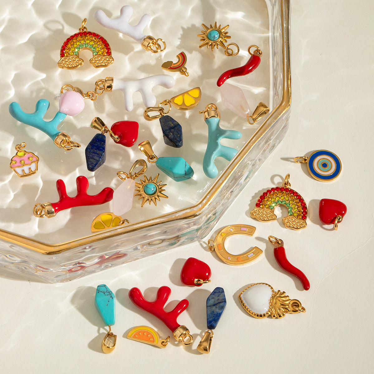 Colour Pendant Charms