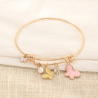 Butterfly Flower Bracelet