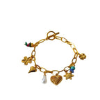 Flower Love Heart Pendant