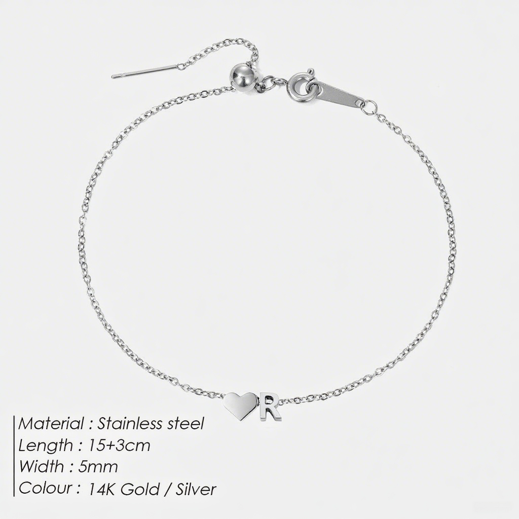 26 letter DIY women's bracelet