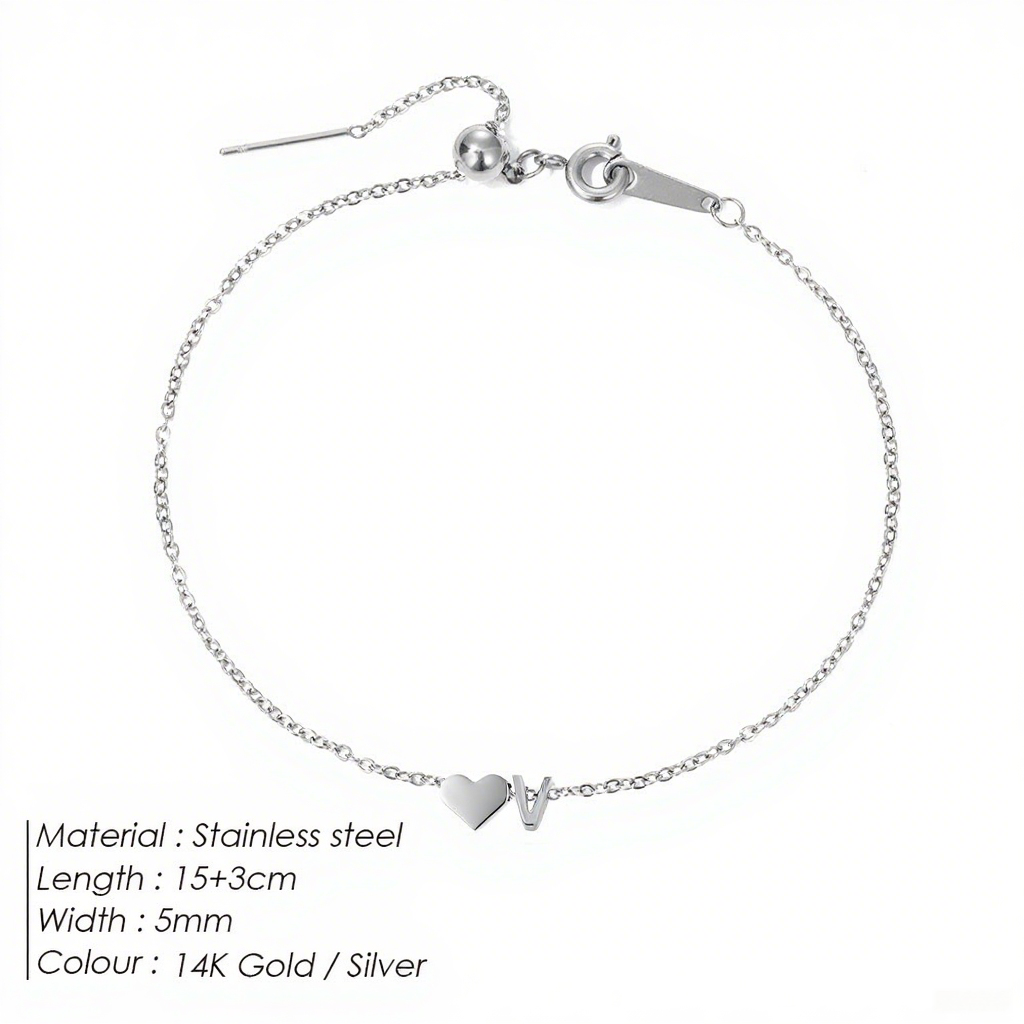 26 letter DIY women's bracelet