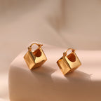 Geometric Square Earring