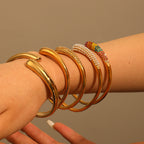 Bangle Zircon Bracelet