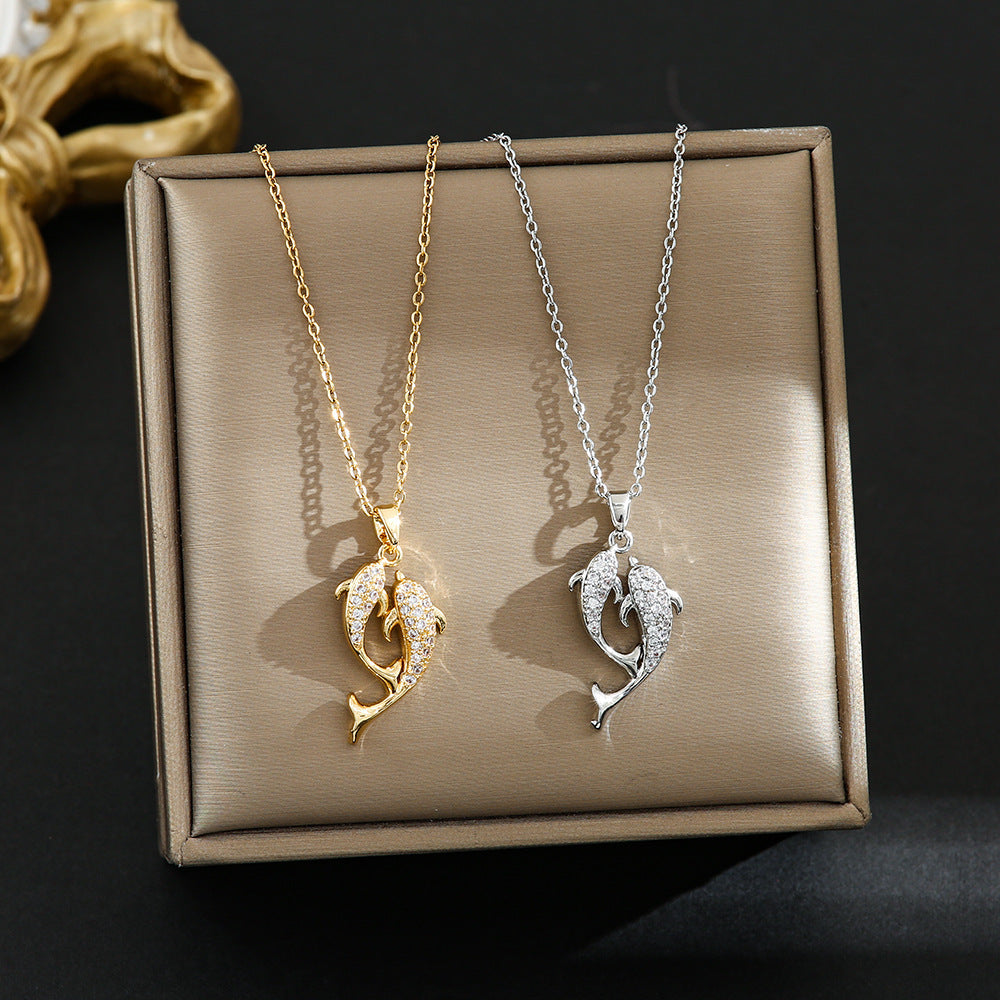 Dolphin Pendant Necklace