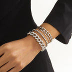 Rhinestone Chain Bracelet