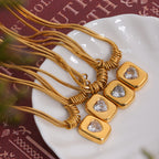 Vintage Love Heart Pendant Necklace