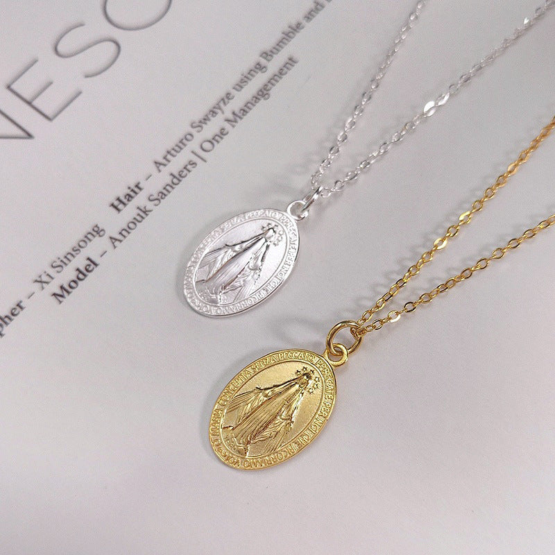 S925 Silver Fátima Necklace