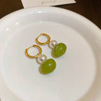 Irregular Round Earrings