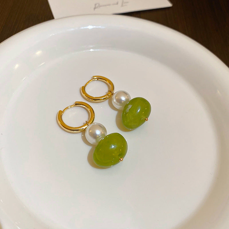 Irregular Round Earrings