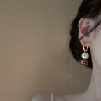 Irregular Round Earrings
