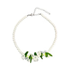 Lily Of The Valley Pearl Necklace