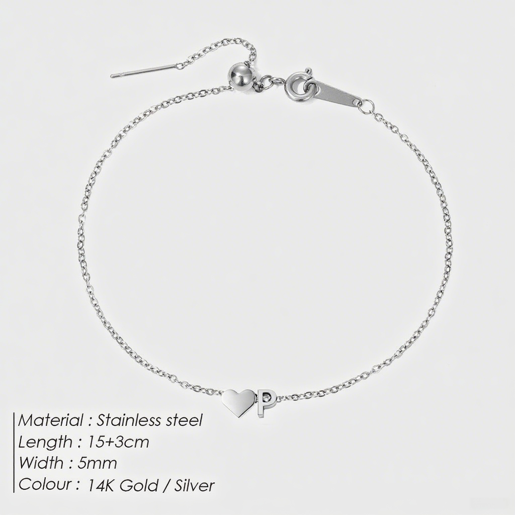 26 letter DIY women's bracelet