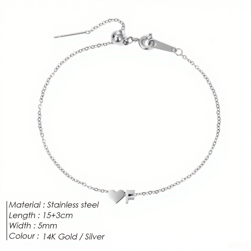 26 letter DIY women's bracelet