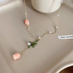 Pearl Flower Necklace